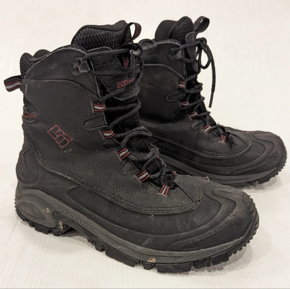 COLUMBIA Bugaboo200 grams insulated waterproof men's snow boots size 8.5